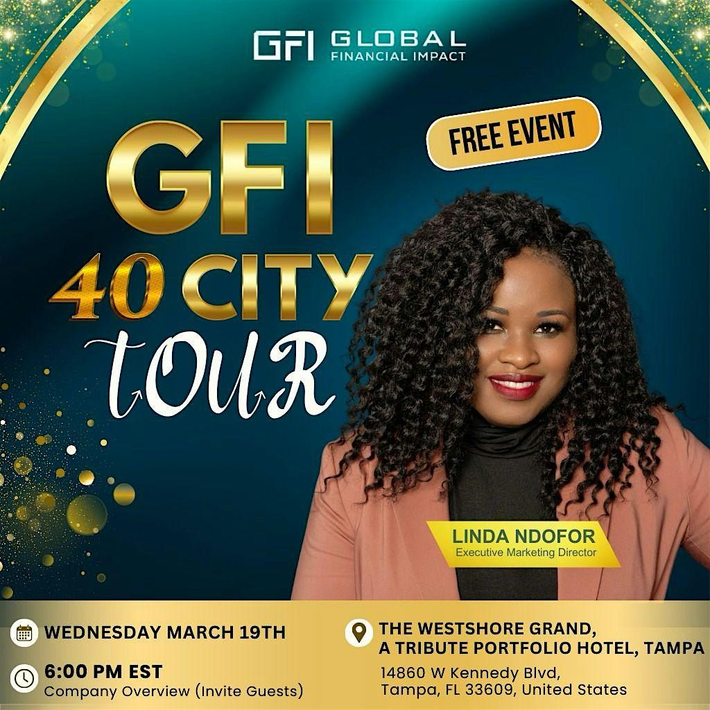 GFI 40 CITY TOUR TAMPA FL