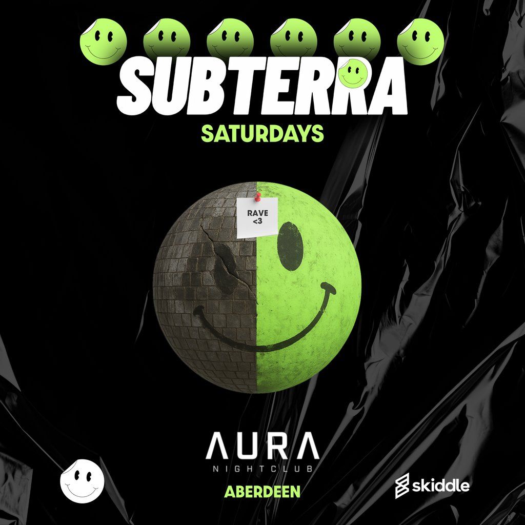 Subterra Saturdays: Levi Heron (Sat 20 Sep) Aberdeen