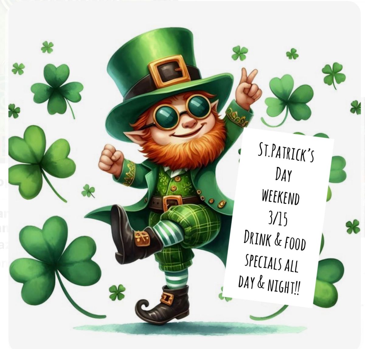 St. Patrick\u2019s Day at Redwood Inn