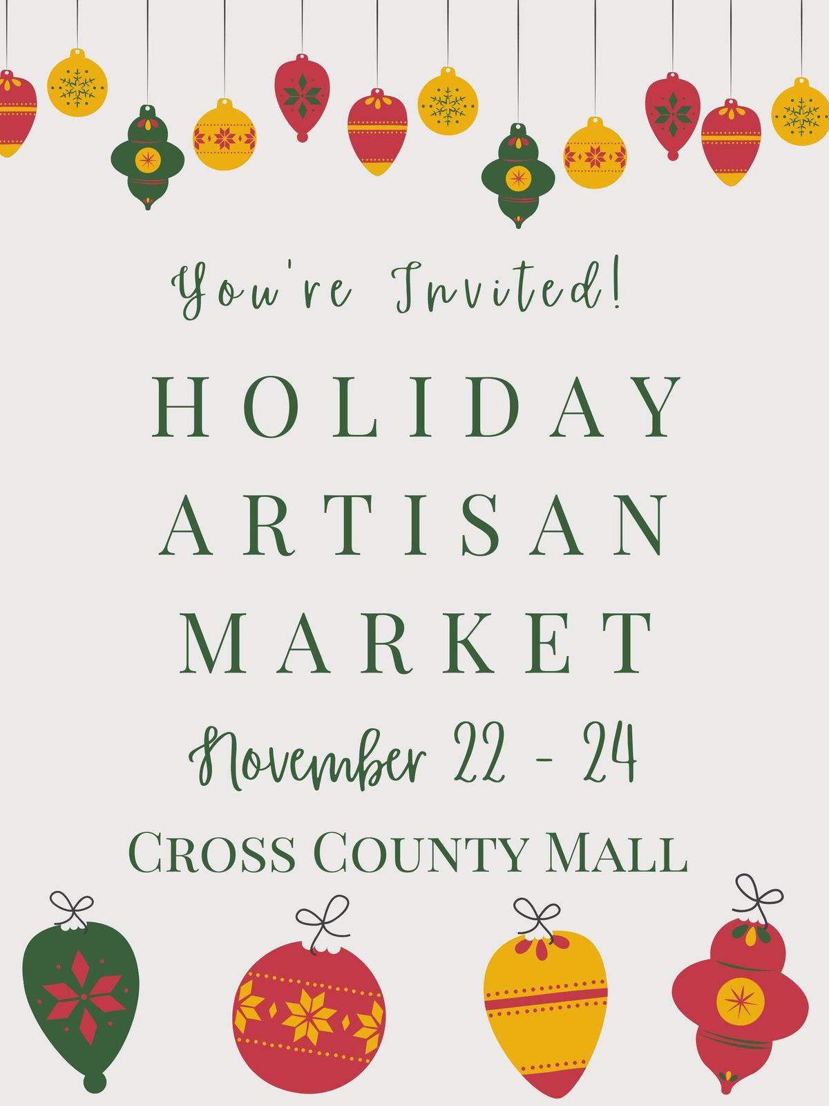 Holiday Artisan Market