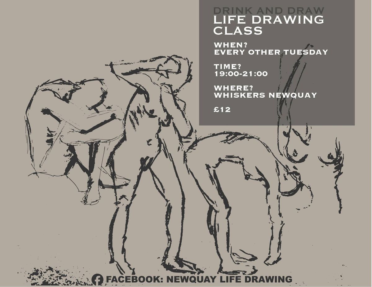 Drink and Draw Life Drawing\ud83e\uddd1\u200d\ud83c\udfa8