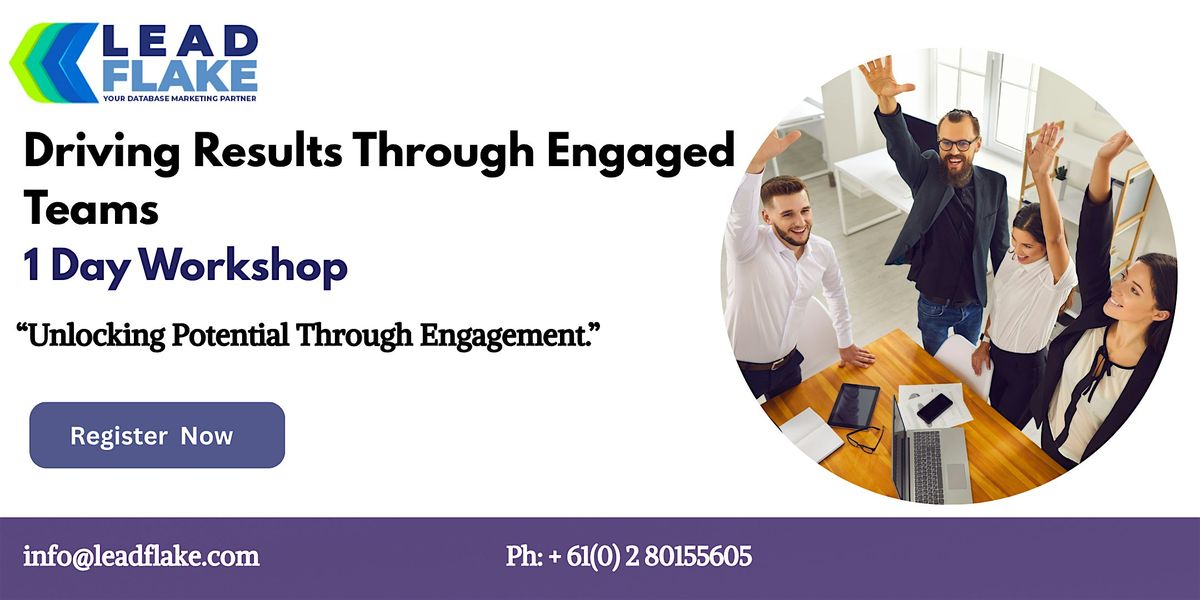 Engaged Teams, Successful Outcomes Workshop in Napier