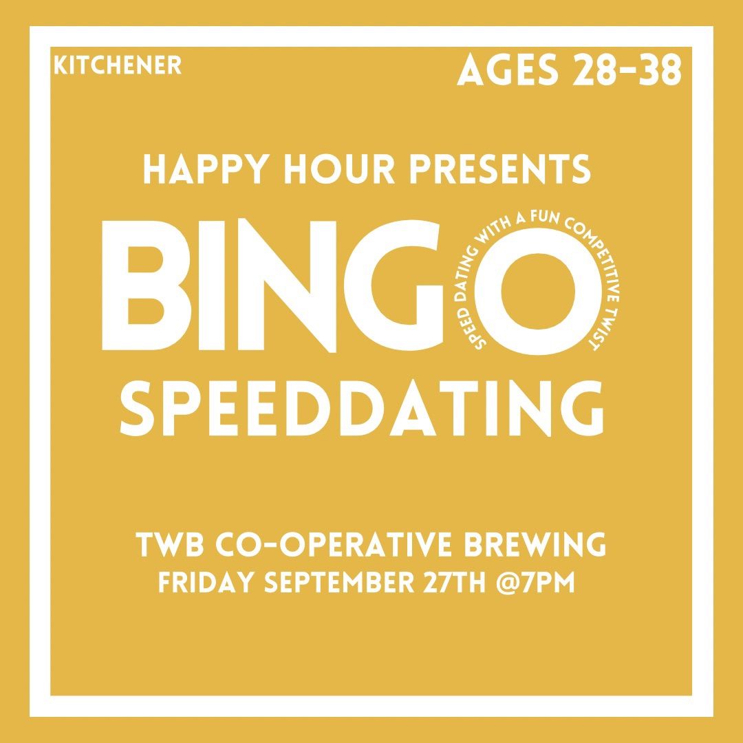 Bingo Speed Dating @TWB Brewing Ages 28-38