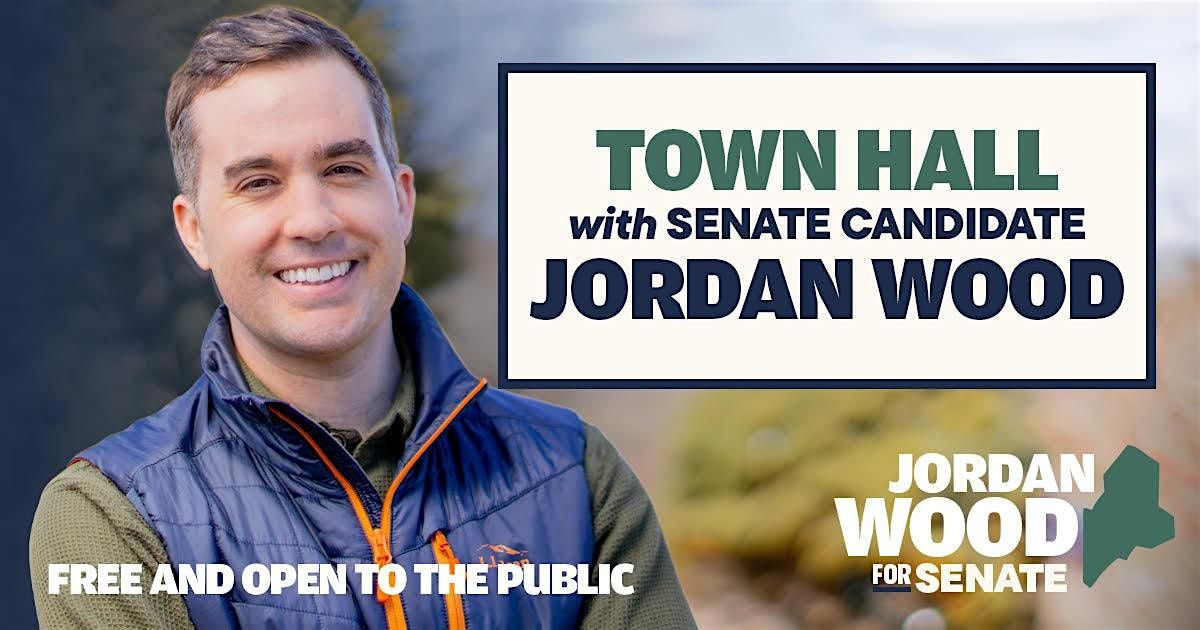 Jordan Wood in South Portland! Town Hall at the SoPo Community Center