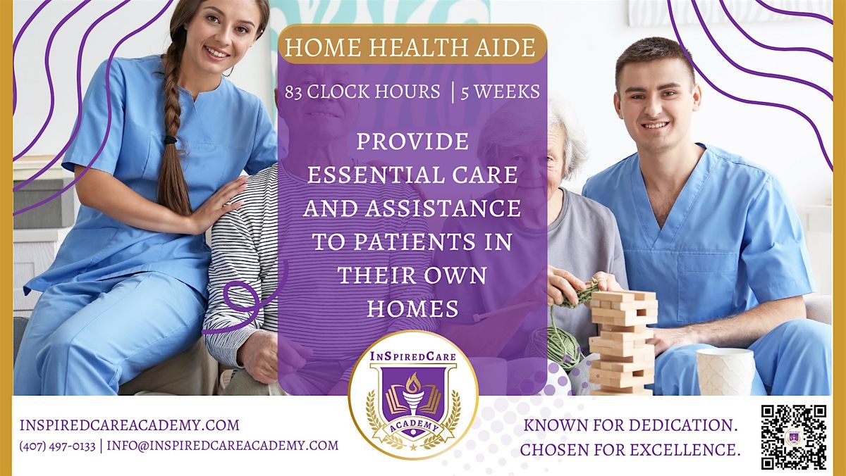 Home Health Aide Program- Get it done in 5 weeks!