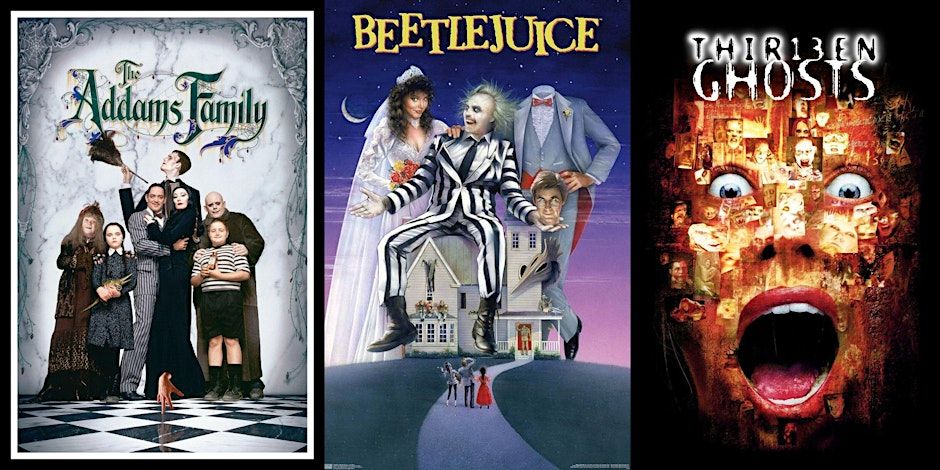 Halloween Movie Marathon: The Addams Family, Beetlejuice, & 13 Ghosts