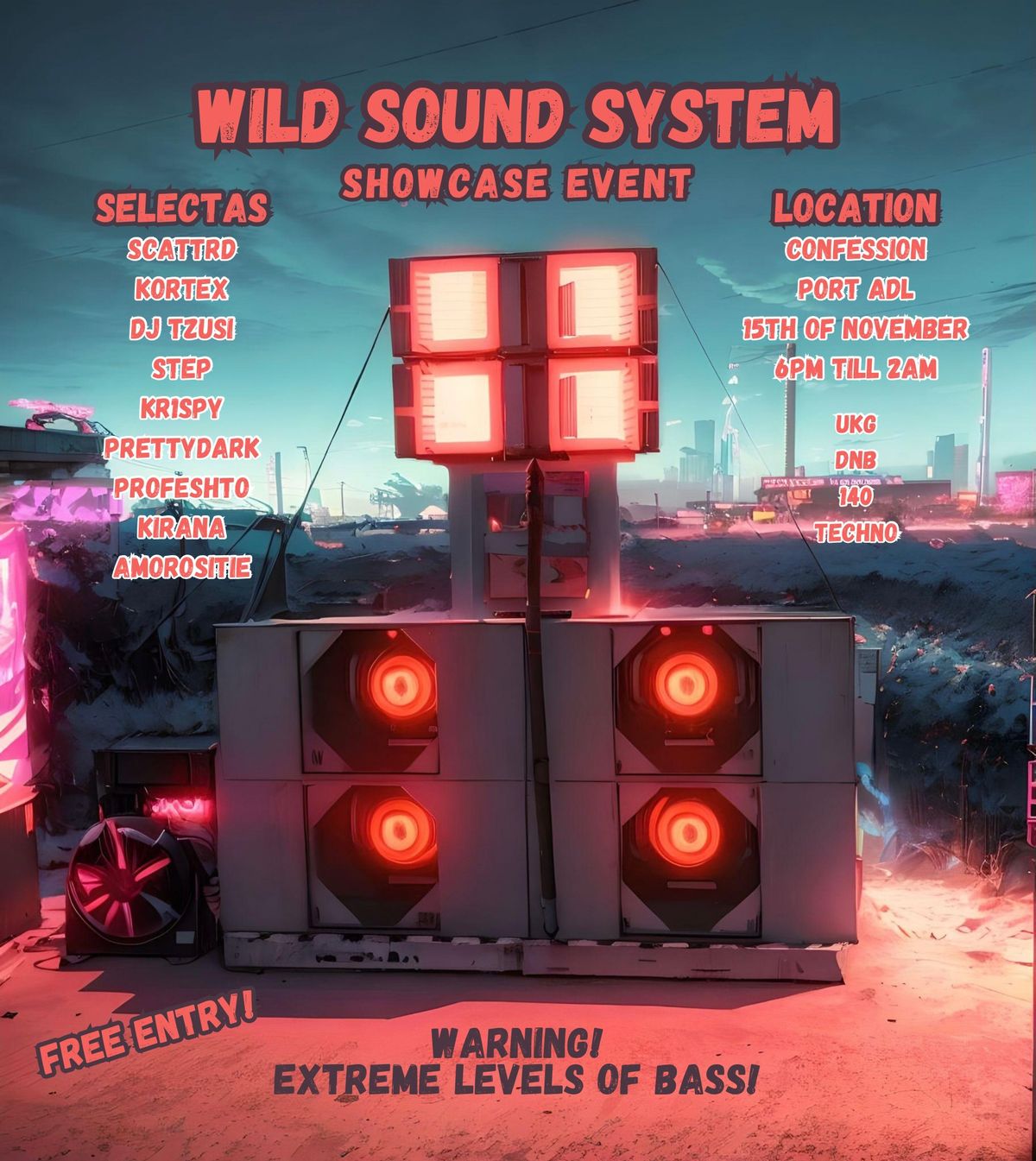 WILD Sound System Showcase!