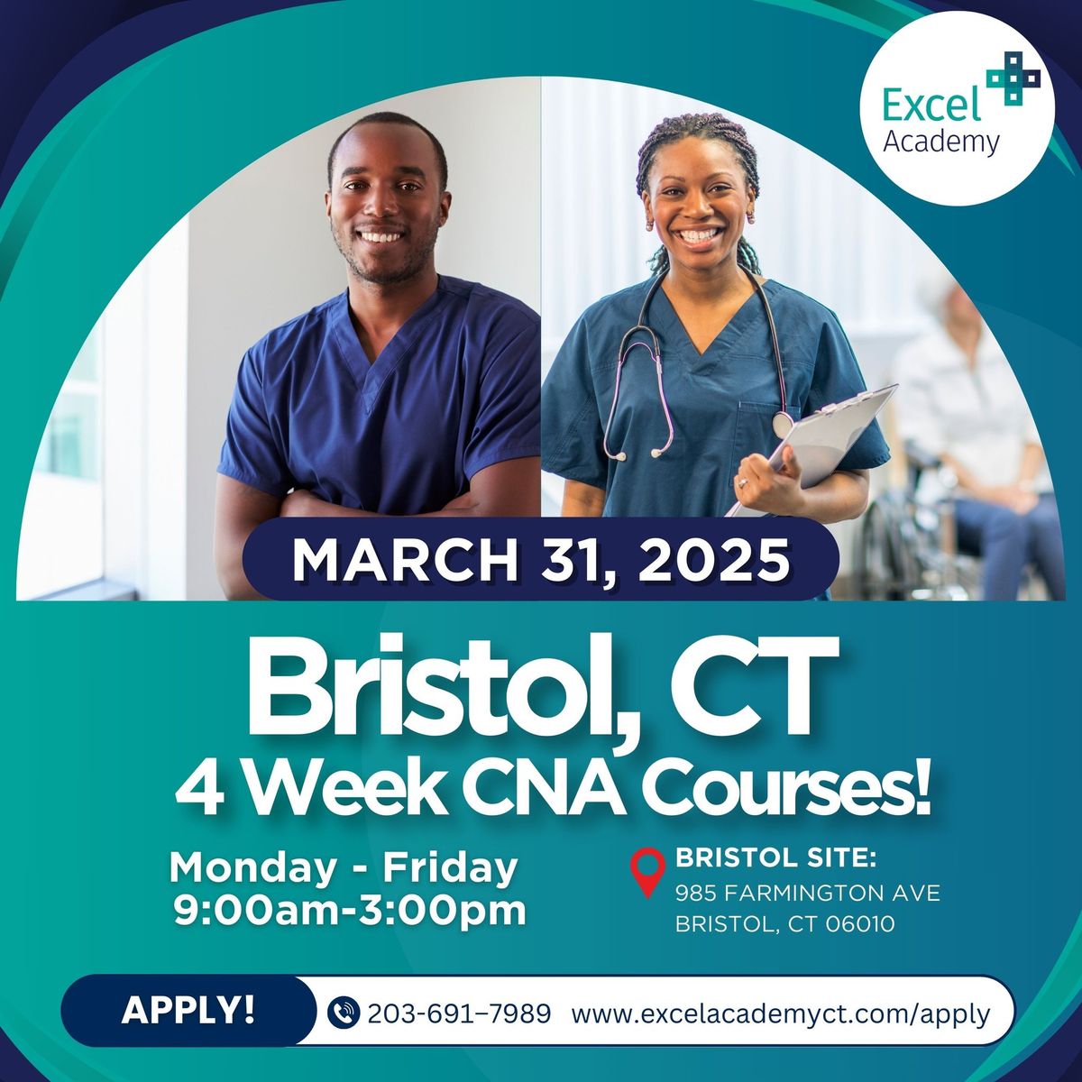 CNA 4 Week Training - Bristol, CT 