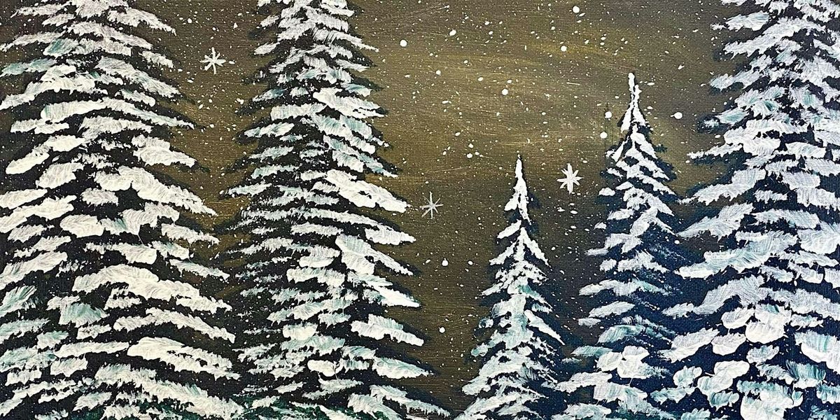 Winter Woods - Paint and Sip by Classpop!\u2122