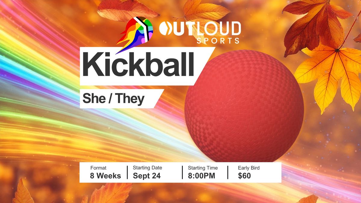 OutLoud Philly: She\/They Fall Kickball 2024