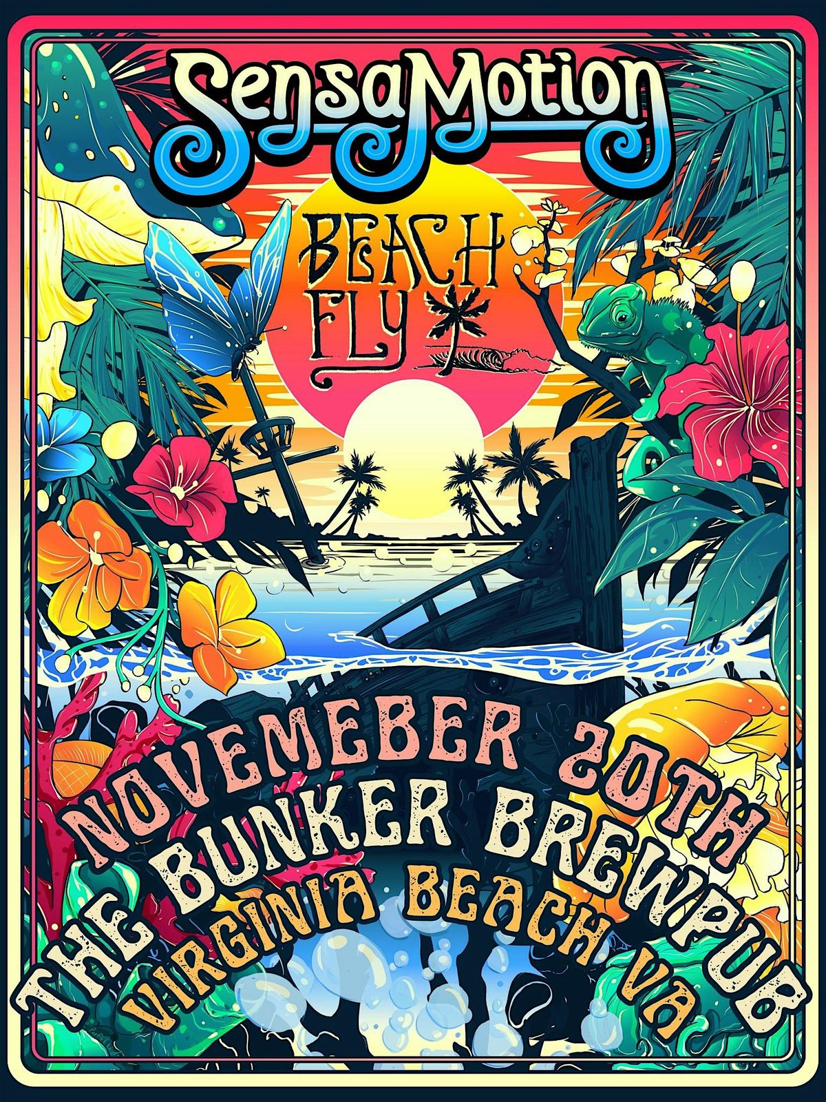 SensaMotion- \u201cFeel it All Around Fall Tour\u201d w\/ Beach Fly and Special Guest