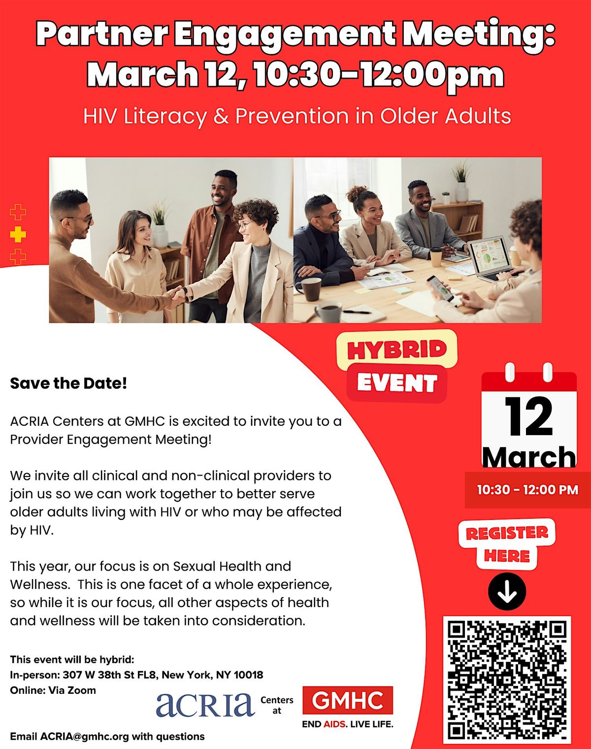 HIV Literacy and Prevention in Older Adults: Partner Engagement Meeting #2