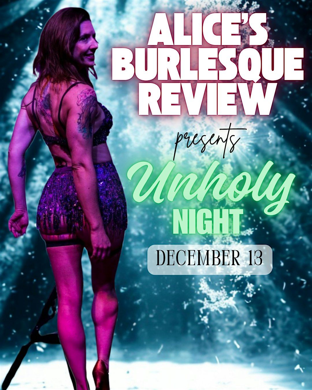 Alice\u2019s Burlesque Review: Unholy Night