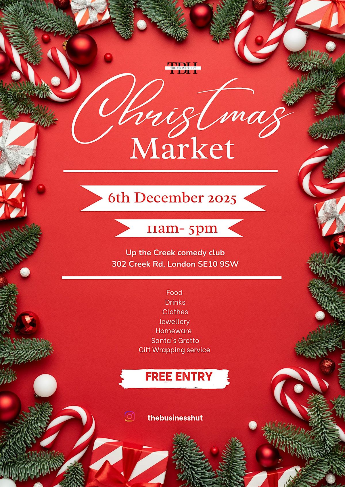 The Business Hut Christmas Market