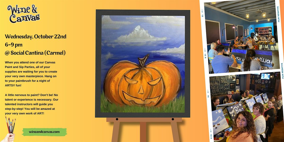 Carmel Art Event - Pumpkin in the Grass