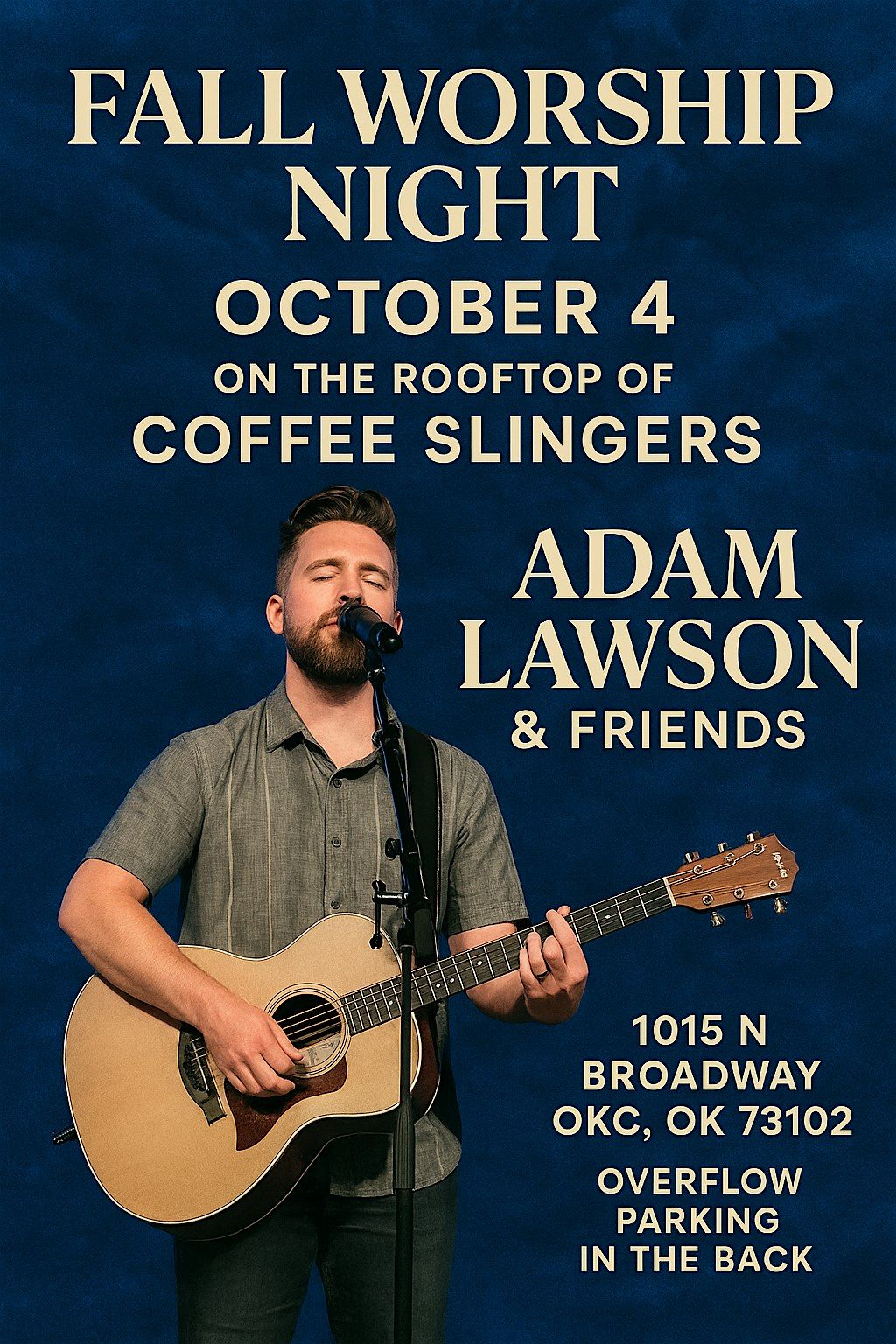 Fall Worship Nights with Adam Lawson and Friends