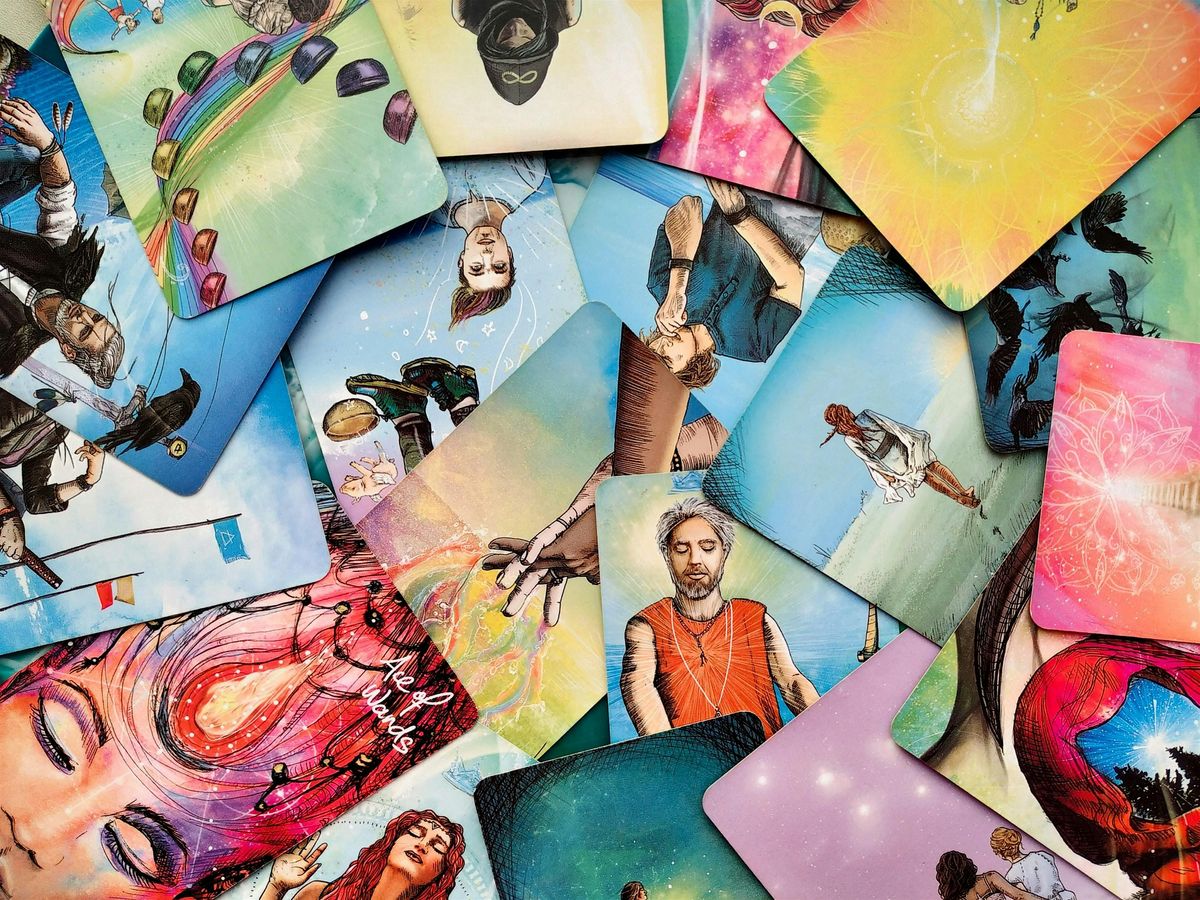 Tarot Beginners Physical Course \/ Dunmow Tarot Circle \/ 2 Hours Per Month