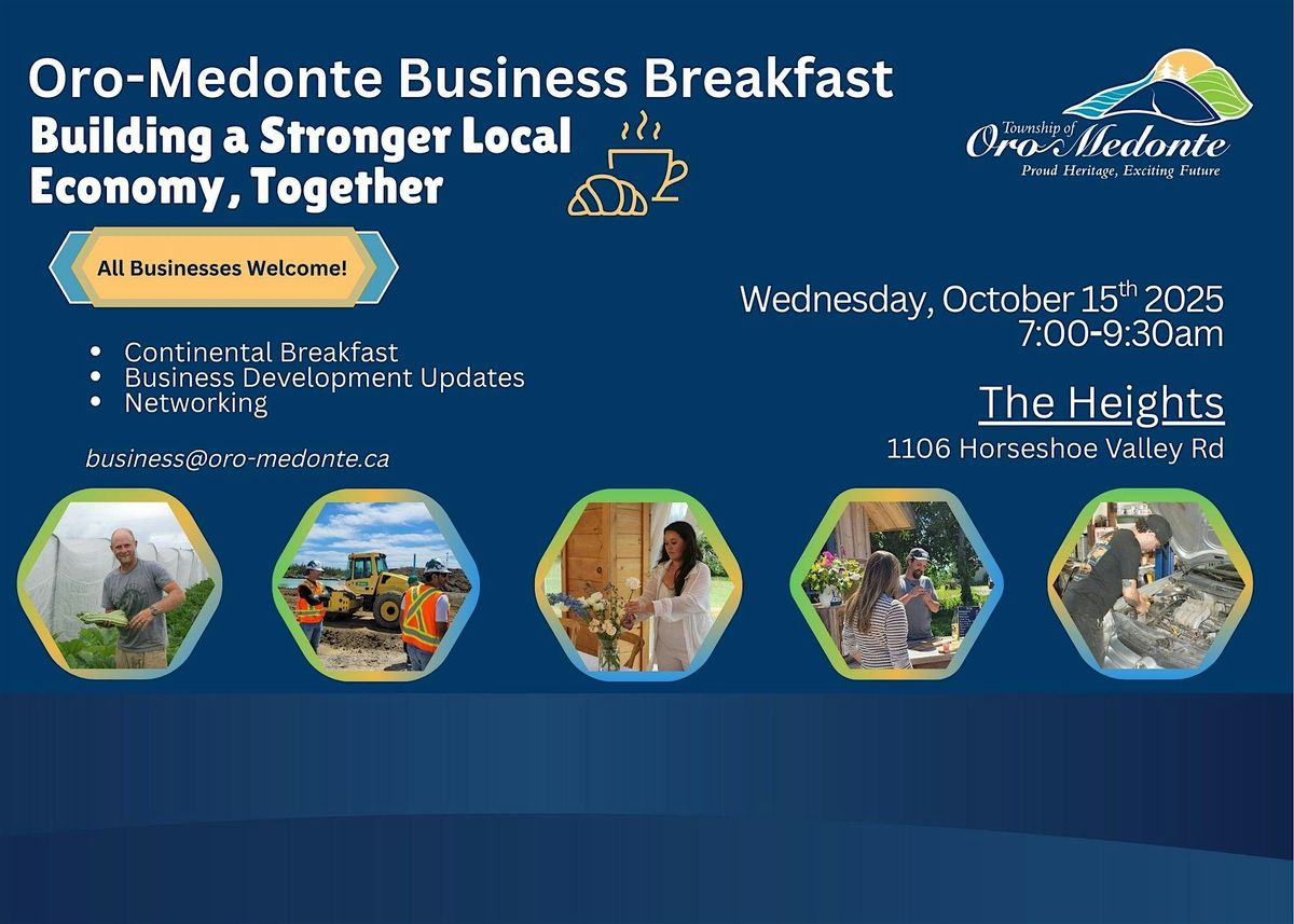 Oro-Medonte Business Breakfast