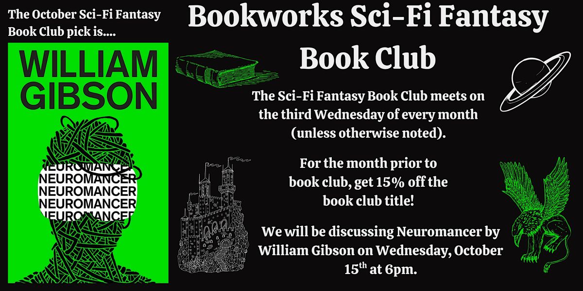 October Sci-Fi Fantasy Book Club