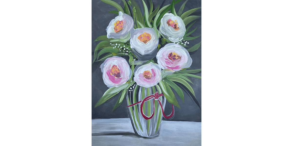 Flower Vase - Paint and Sip in Orlando | Classpop!\u2122