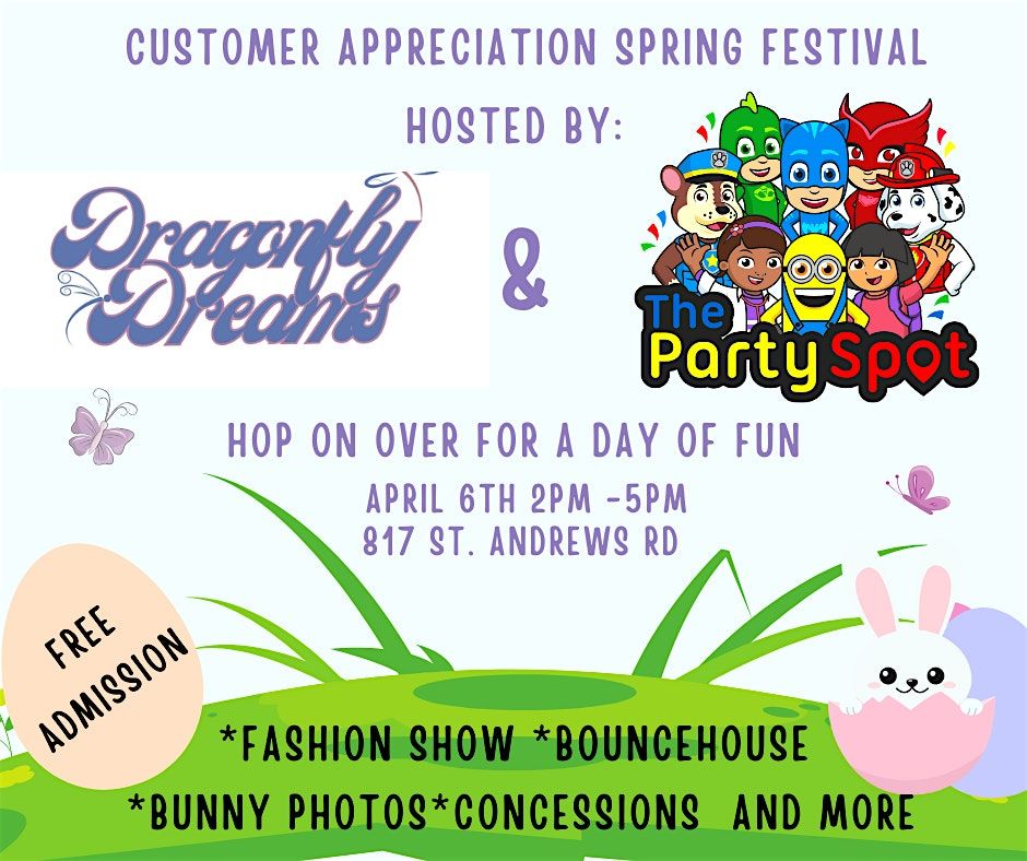 Customer Appreciation  Spring Festival