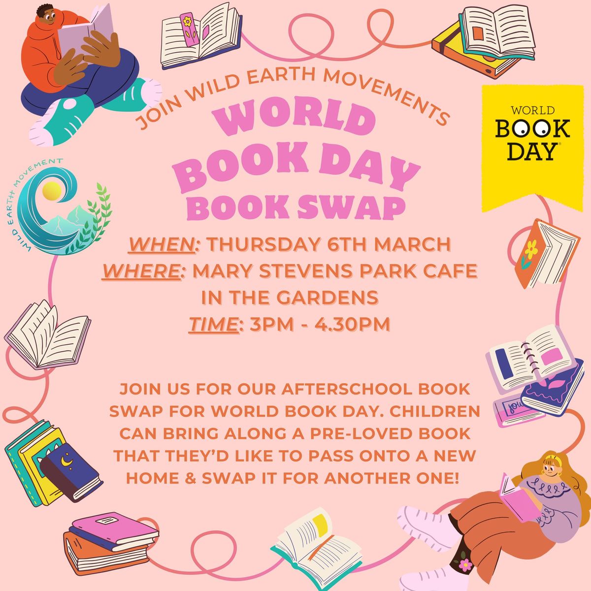 World Book Day: AFTER SCHOOL BOOK SWAP