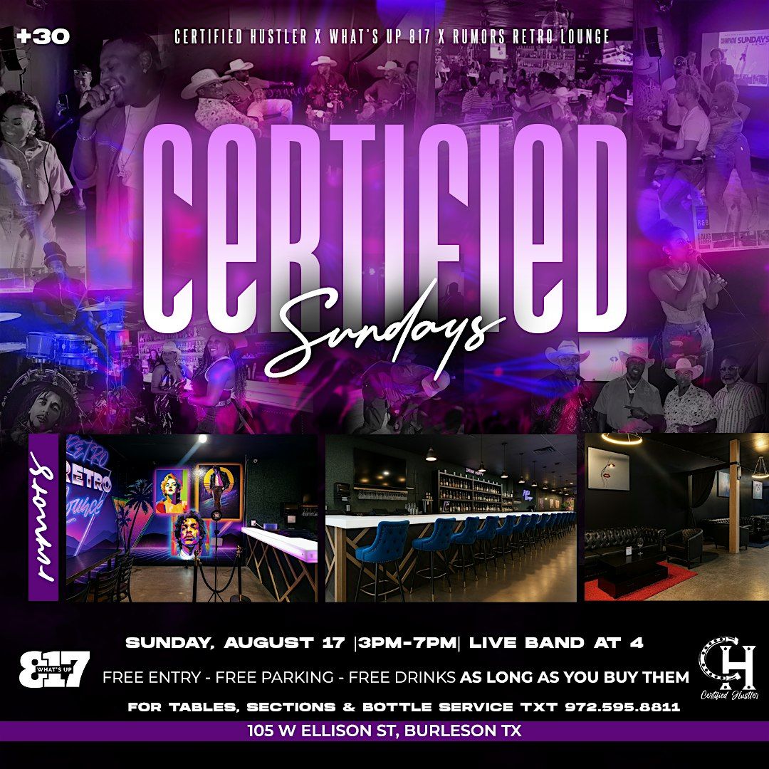 Certified Sundays
