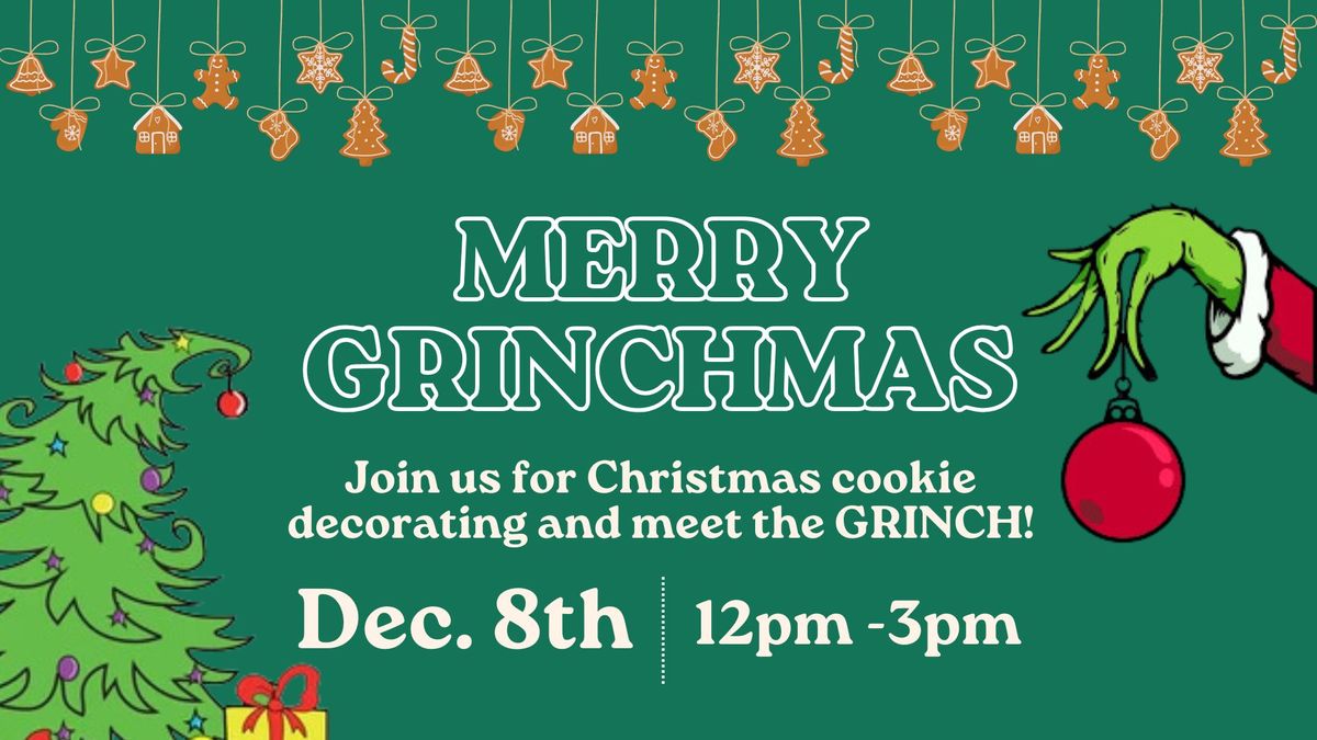 Meet the Grinch and Cookie Decorating