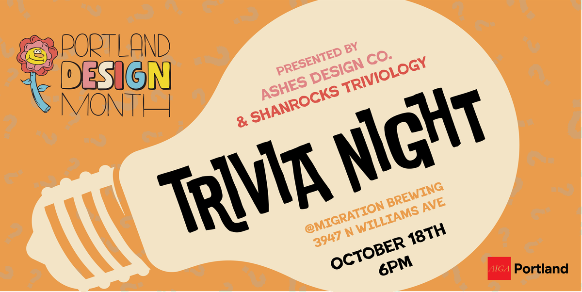 Graphic Design Trivia Night!