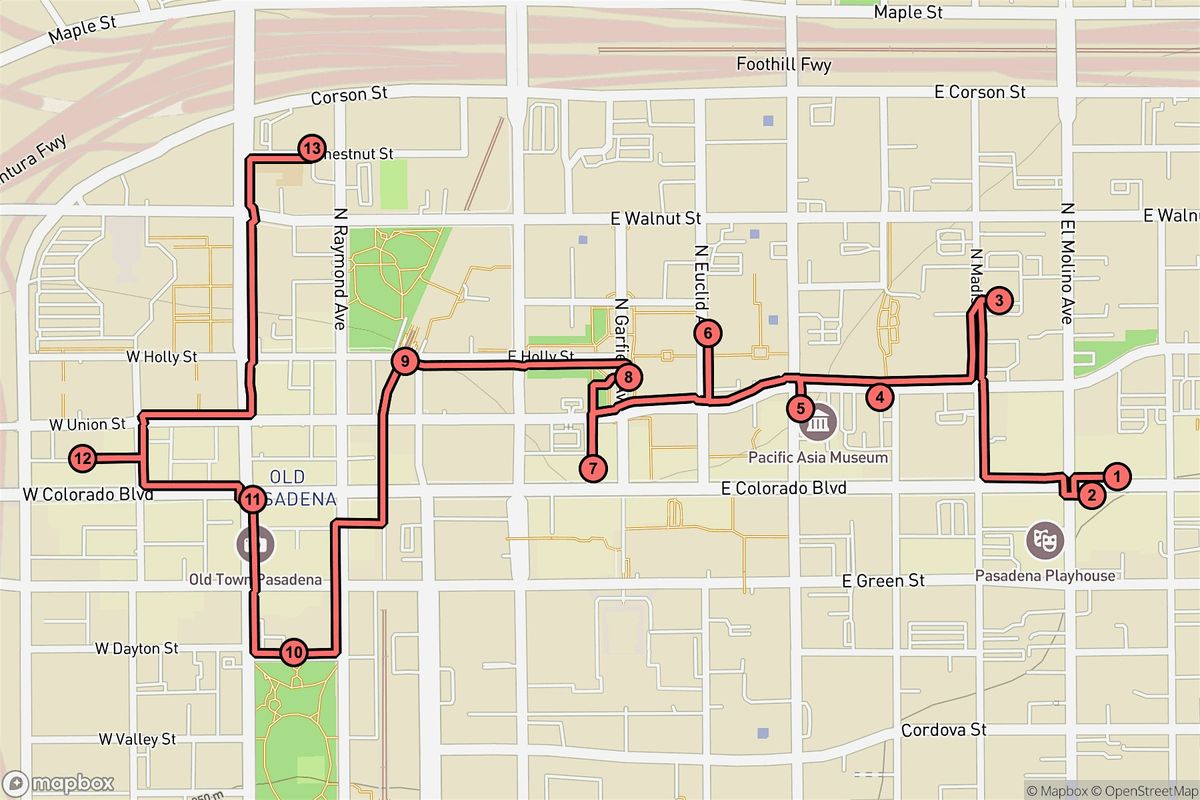 Pasadena Audio Tour: Literary Legends, Artful Avenues & Timeless Towers