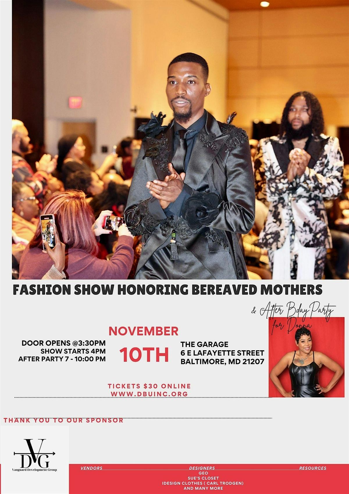 Vendors Needed For Fashion Honoring Bereaved Mothers