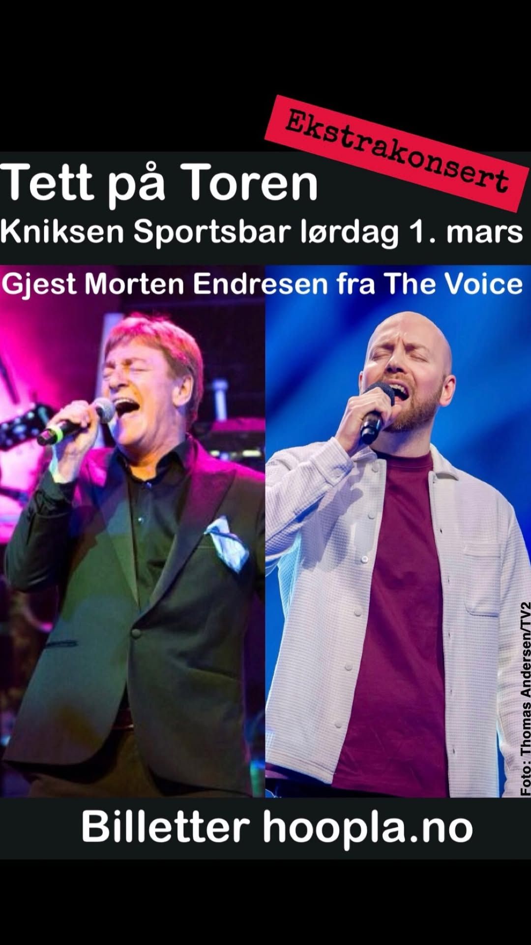 Ekstrakonsert Tett p\u00e5 Toren 