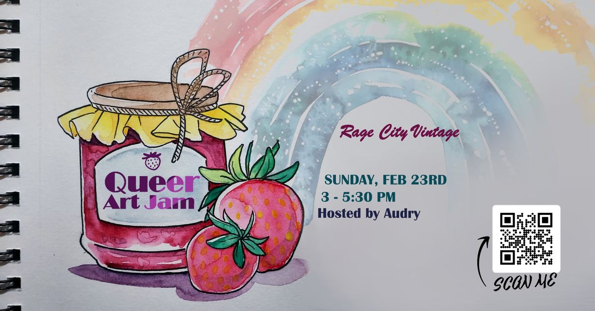 Queer Art Jam hosted by Audry at Rage City Vintage