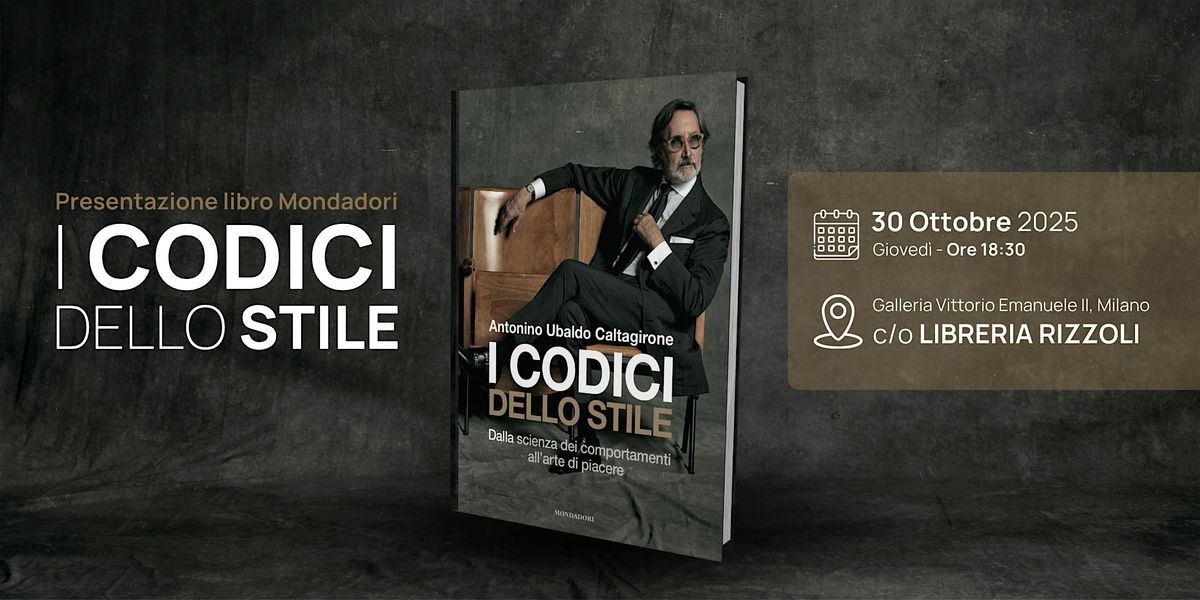 Presentazione Libro Mondadori "I Codici Dello Stile"