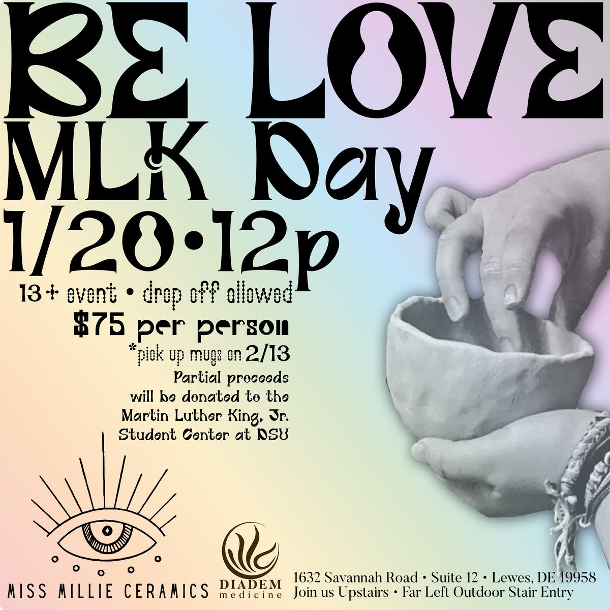 Make a LOVE Mug: 13+ event MLK Day