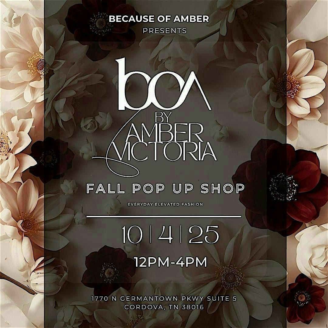BOA by Amber Victoria Fall Pop Up