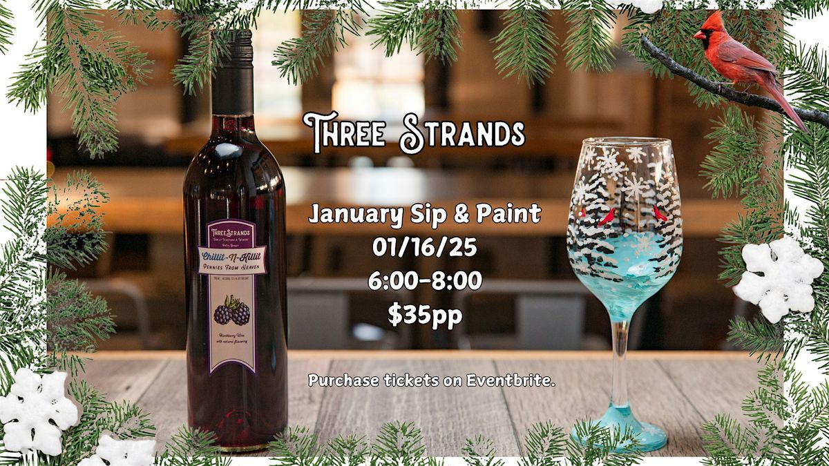 January Sip & Paint