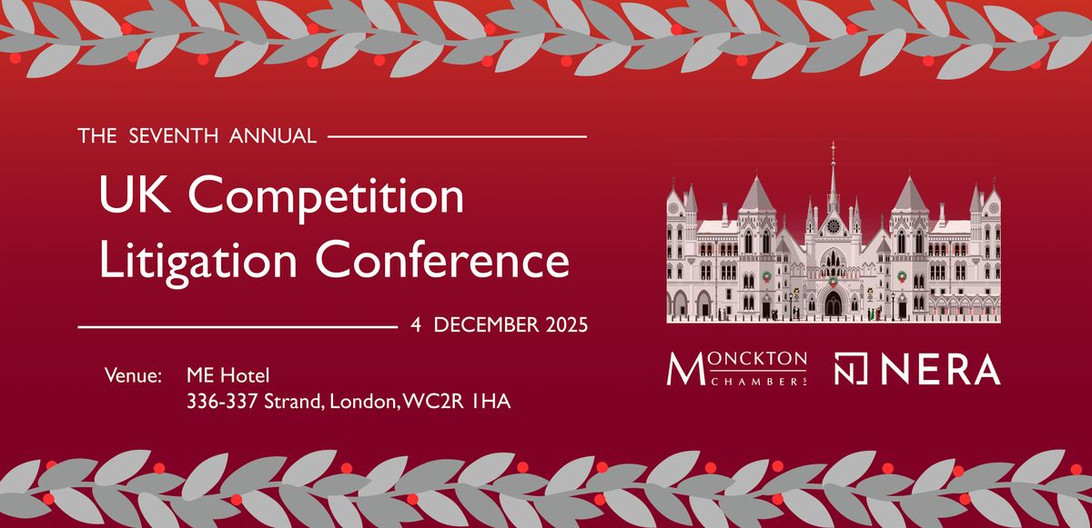 The Seventh Annual UK Competition Litigation Conference