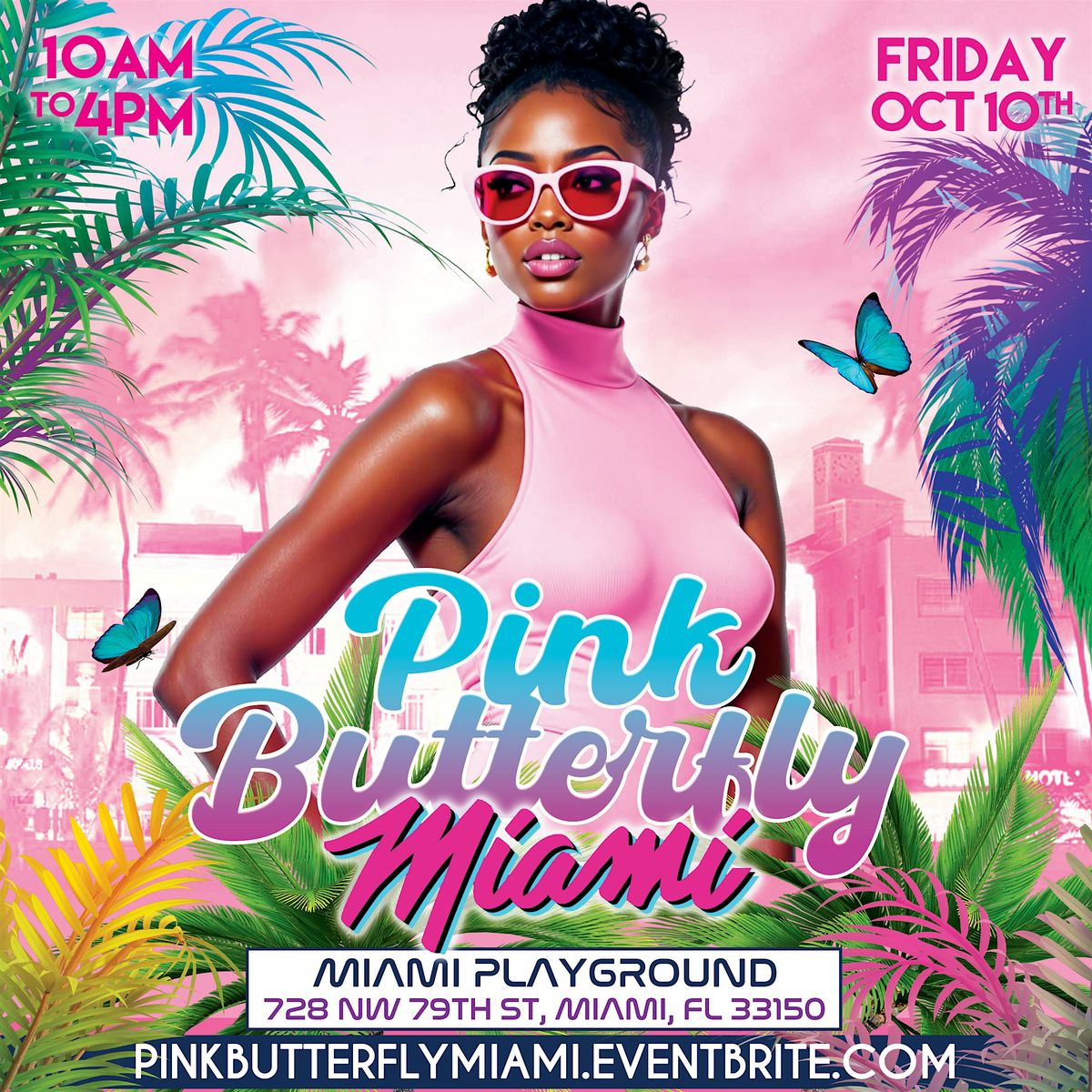 PINK BUTTERFLY MIAMI