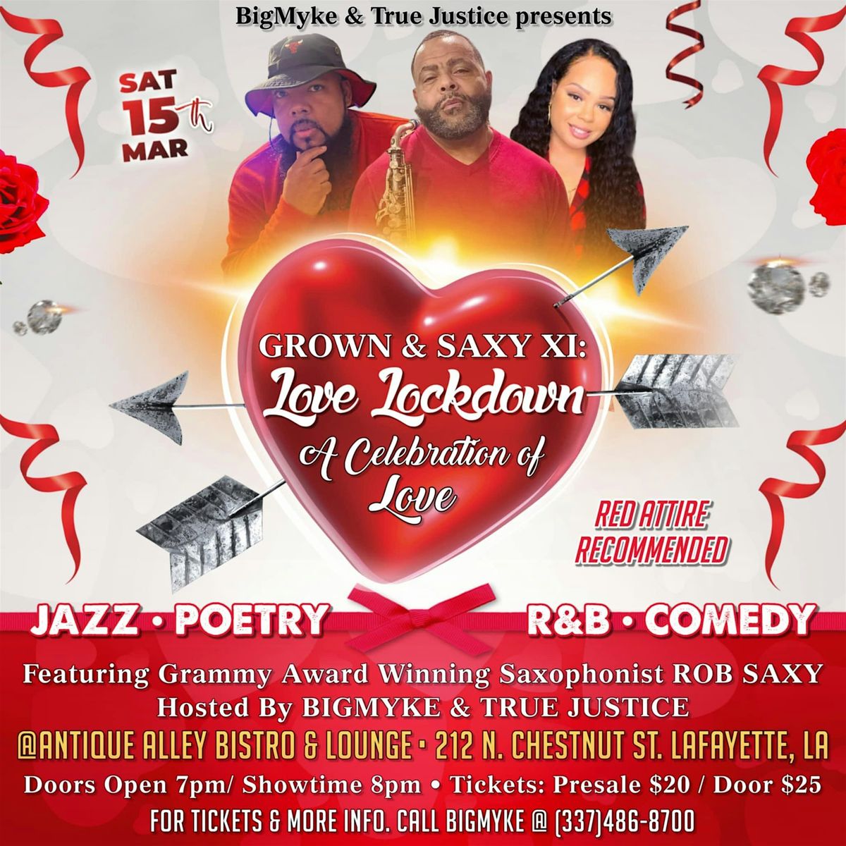 GROWN & SAXY XI: Love Lockdown