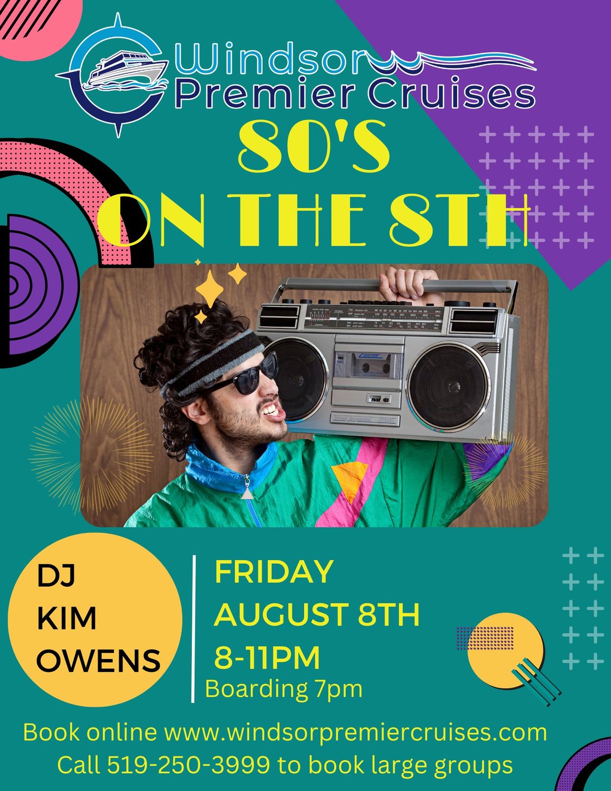 80's on the 8th