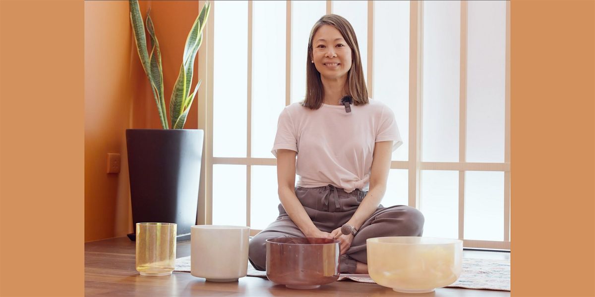 Recharge Sound Bath with Crystal Alchemy Singing Bowls