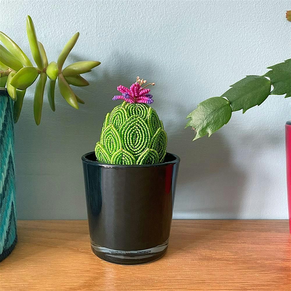 Beaded Cactus Workshop with Lesley Belton