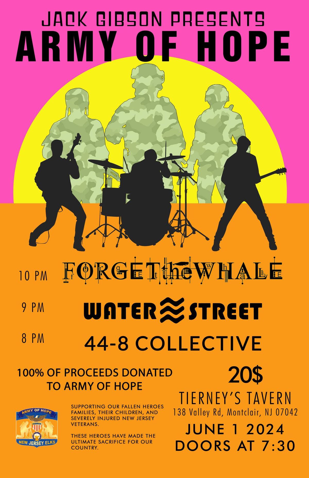 Jack Gibson Presents Forget The Whale, Water Street And 44 - 8 