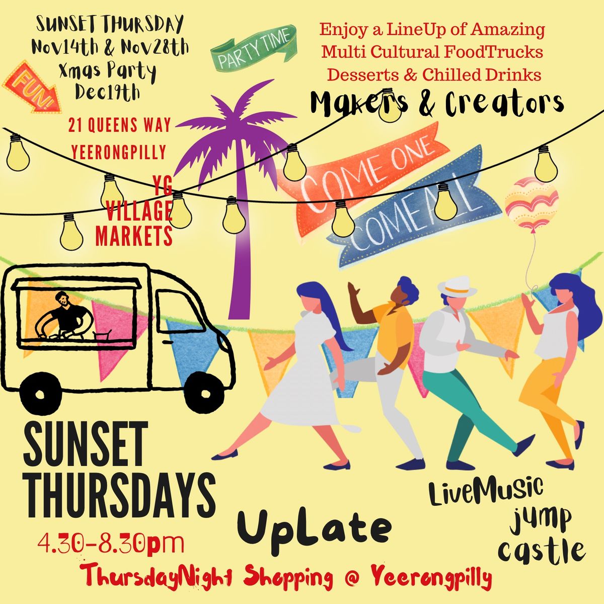 Sunset Thursdays || UpLate Yeerongpilly 