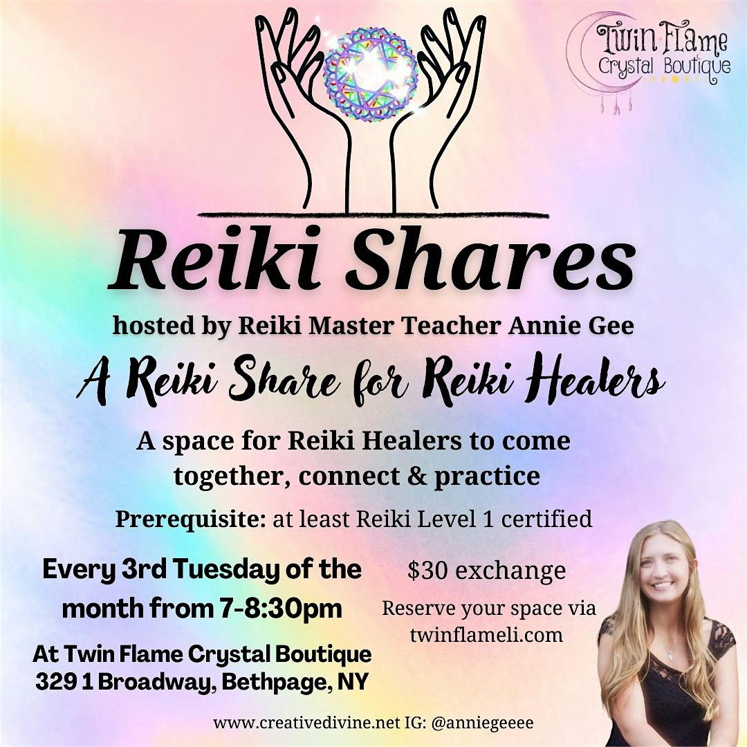 Monthly Reiki Shares