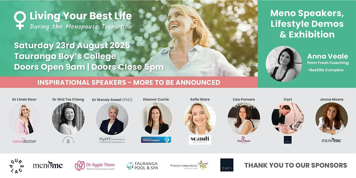 Tauranga's Menopause Best Life Event