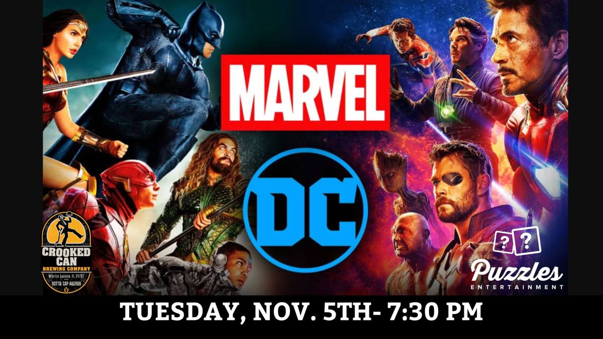 Marvel vs DC Movie Trivia