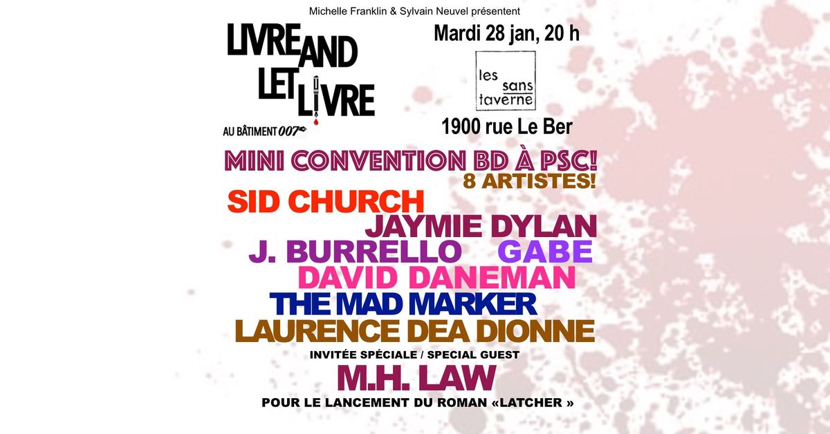 MINI CONVENTION BD - LIVRE AND LET LIVRE!