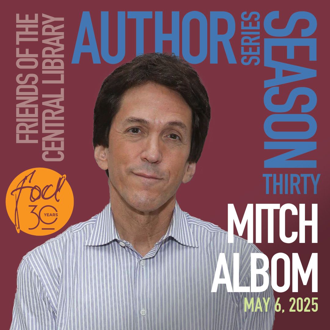 Friends Of The Central Library Author Series: Mitch Albom